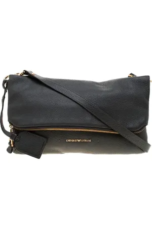 Emporio Armani Pre-owned Cross Body Bags, female, , ONE SIZE, Pre-owned Leather shoulder-bags