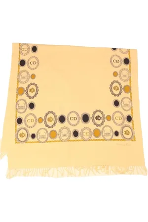 Dior Pre-owned Scarves, female, , ONE SIZE, Pre-owned Cotton scarves