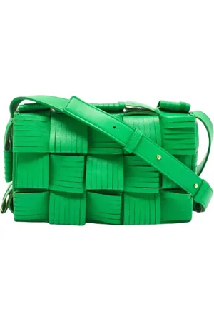 Bottega Veneta Pre-owned Cross Body Bags, female, , ONE SIZE, Pre-owned Leather shoulder-bags