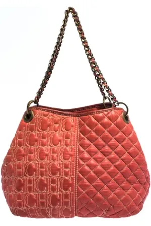 Carolina Herrera Pre-owned Tote Bags, female, , ONE SIZE, Pre-owned Leather handbags