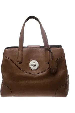 Ralph Lauren Pre-owned Tote Bags, female, , ONE SIZE, Pre-owned Leather handbags