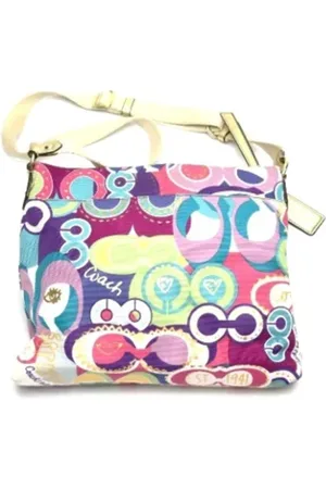 Coach Pre-owned Shoulder Bags, female, , ONE SIZE, Pre-owned Canvas shoulder-bags