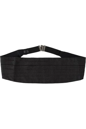 Dolce & Gabbana Belts, male, , XL, Polka Dot Wide Waist Men Belt Cummerband