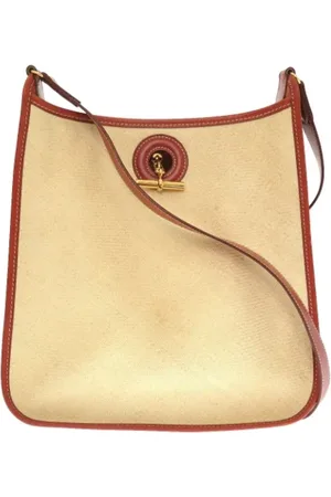 Hermès Pre-owned Cross Body Bags, female, , ONE SIZE, Pre-owned Canvas shoulder-bags