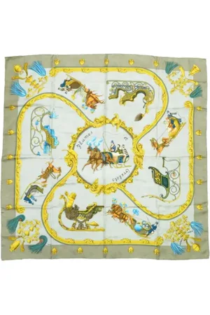 Hermès Pre-owned Scarves, female, , ONE SIZE, Pre-owned Silk scarves