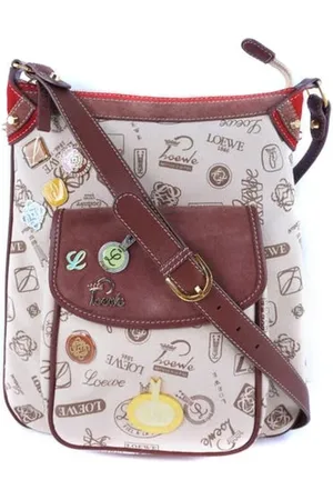 Loewe Pre-owned Cross Body Bags, female, , ONE SIZE, Pre-owned Canvas shoulder-bags