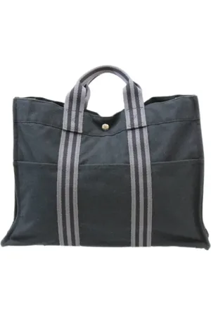Hermès Pre-owned Tote Bags, female, , ONE SIZE, Pre-owned Canvas totes
