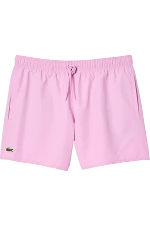 Lacoste Beachwear, male, , XL, Rose Cotton Swim Shorts