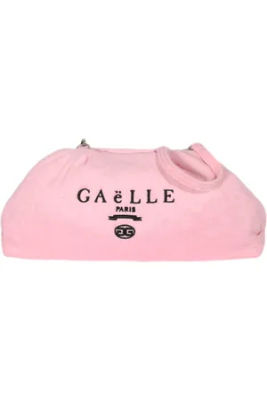 GAËLLE Clutches, female, , ONE SIZE, Embroidered Logo Clutch Bag