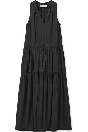 Mos Mosh Midi Dresses, female, , XS, V-Neck Ruffle Dress