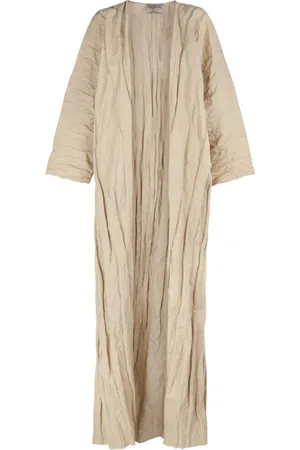 Cortana Kimonos, female, , L, Structured Cotton and Metal Coat