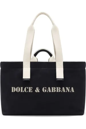 Dolce & Gabbana Tote Bags, male, , ONE SIZE, Blue Bags