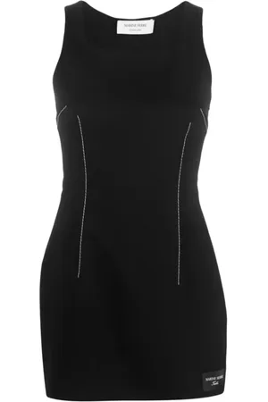 Marine Serre Knitted Dresses, female, , M, Virgin Wool Midi Dress