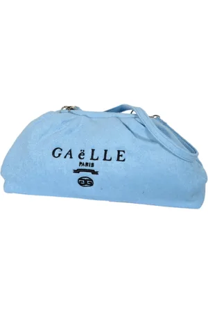 GAËLLE Clutches, female, , ONE SIZE, Maxi Pochette Spugna Celeste Clutch Bag