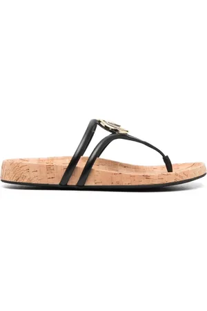 Michael Kors Flip Flops, female, , 3 UK, Hampton Thong Sandals