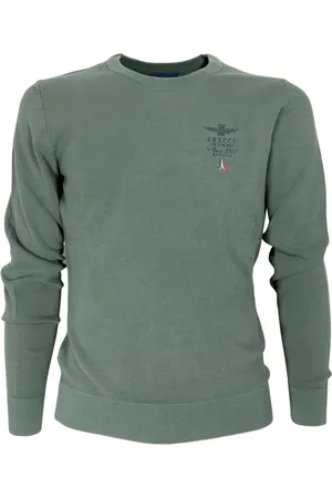 Aeronautica Militare Cotton Crew Neck Jumper Ma1394