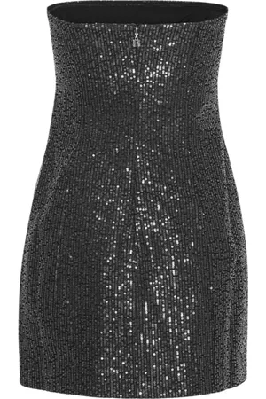 ROTATE Mini Twill Sequin Dress