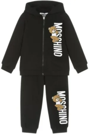 Moschino Sport Sets, male, , 14 Y, Unisex Zip Sweatshirt and Trousers Set