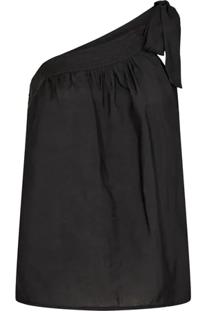 Co`Couture Sleeveless Tops, female, , L, Asymmetrical Top with Flounce Detail