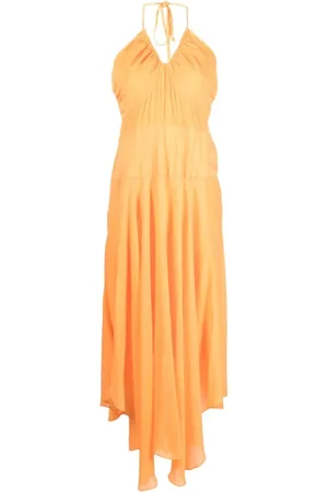 DKNY Crinkle rayon dress