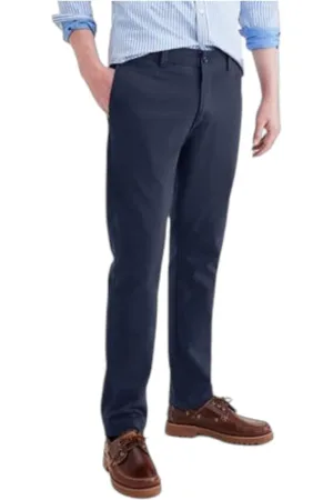 Dockers Navy Slim Fit Khaki Trousers