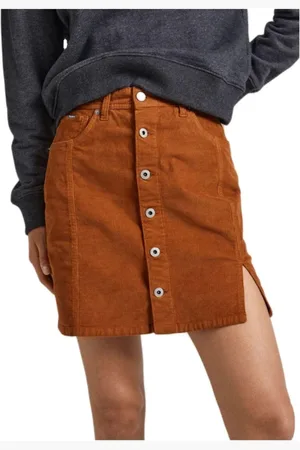 Pepe Jeans Vicky Cord Skirt - Timeless Design, Comfortable Fit