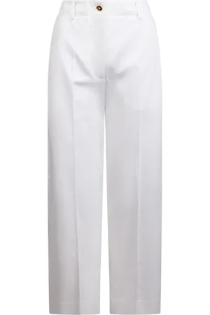 Patou Wide Trousers, female, , S, Wide-leg cotton trousers