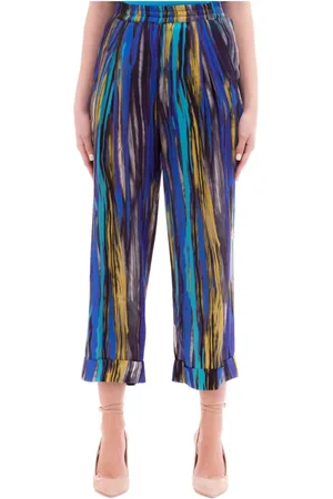 Manila Grace Cropped Trousers, female, , M, Trousers