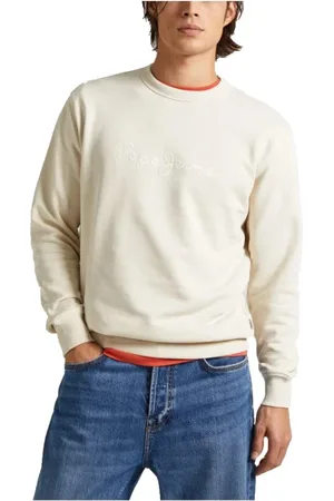 Pepe Jeans Sweatshirts, male, , 2XL, Soft Cotton Sweatshirt with Distinctive Logo