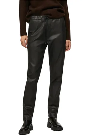 Pepe Jeans Leather Trousers, female, , W27, Leather Trousers