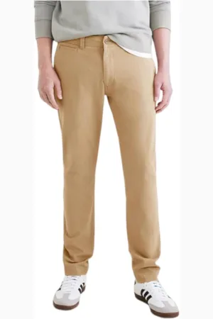 Dockers Chinos, male, , W31 L32, Khaki Skinny Fit Trousers with Smart 360 Flex™