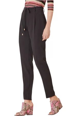 Manila Grace Cropped Trousers, female, , M, Slim-fit Trousers