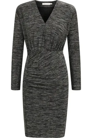 INWEAR Silver Ombre Draped Dress