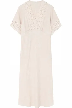 gustav Maxi Dresses, female, , M, Midi Dress with Lace Details