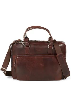 Howard London Laptop Bags & Cases, male, , ONE SIZE, Dark Leather Laptop Bag