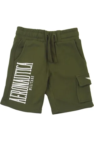 Aeronautica Militare Shorts, male, , 14 Y, Cargo Bermuda Shorts with Print