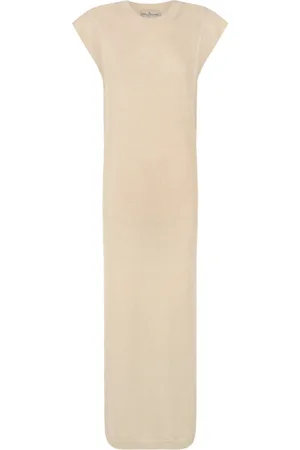 Cortana Knitted Dresses, female, , L, Linuo, raw linen knit dress
