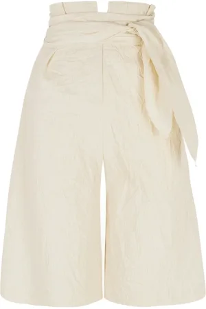 Cortana Casual Shorts, female, , M, Gilda, short Trousers in cotton, paper and linen