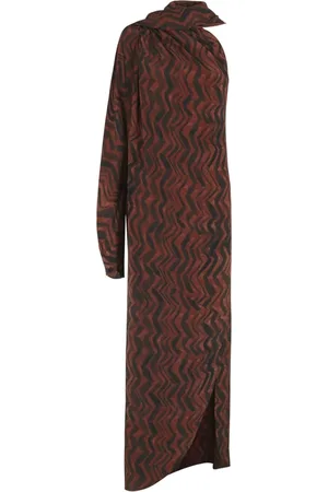 Cortana Maxi Dresses, female, , M, Debra, printed silk dress