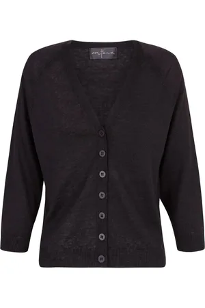 Cortana Cardigans, female, , M, Rinen, linen knit cardigan