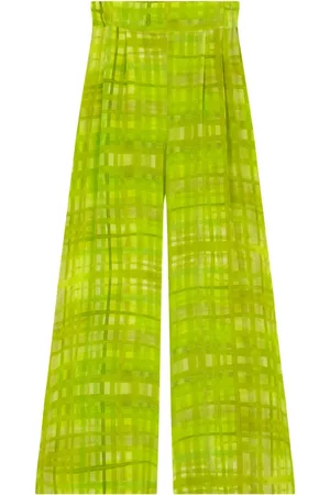Cortana Wide Trousers, female, , S, Carla, grass printed Trousers
