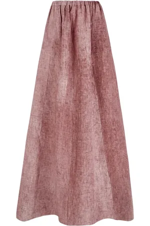 Cortana Azama, malted linen skirt