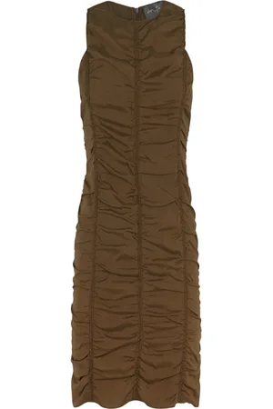 Cortana Short Dresses, female, , L, Mirtha, mini hazelnut dress