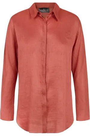 Cortana Shirts, female, , L, Mikaela, linen and silk shirt