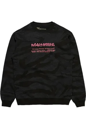 Maharishi Camo Miltype Crew Sweat Subdued Night-M