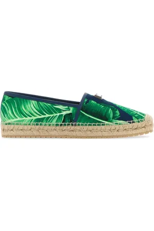 Dolce & Gabbana Printed Canvas Espadrilles