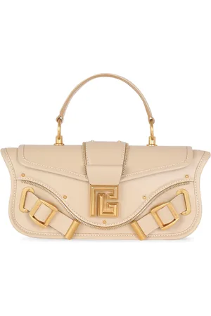 Balmain Cross Body Bags, female, , ONE SIZE, Blaze clutch bag in smooth leather
