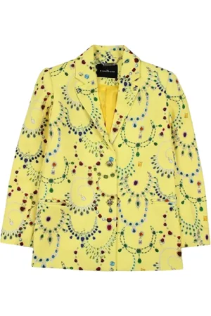 John Richmond Occassion Wear, unisex, , 8 Y, Jewel Pattern Elegant Jacket
