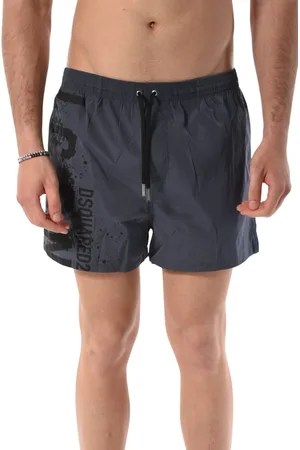 Dsquared2 Beachwear, male, , M, Boxer Shorts with Elastic Waistband