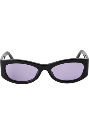 AMBUSH Sunglasses, female, , 57 MM, Retro Oval Sunglasses Women 90s Style
